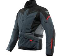 Dainese Tempest 3 D-Dry, giacca tessile impermeabile 48 male Grigio/Nero/Rosso