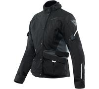 Dainese - Tempest 3 D-Dry Lady, Giacca da Donna Moto Touring, Giacca Impermeabile, Fodera Termica Rimovibile, Protezioni su Spalle e Gomiti, Nero/Nero/Ebano, 48