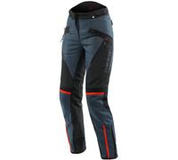 Pantaloni Moto Donna Dainese Tempest 3 D-Dry Ebano-Nero-Rosso Lava Donna 42 (S)
