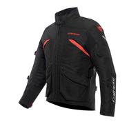 DAINESE-Tempest 4 D-Dry Jacket, Nero/Rosso, 50 | Giacca da Moto da Uomo con Membrana Impermeabile e Protezioni Spalle e Gomiti