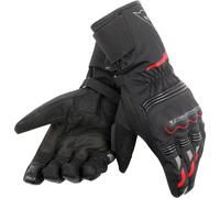 GUANTI DAINESE TEMPEST UNISEX D-DRY LONG GLOVES - Colore: Black-Red, Taglia: XXXS