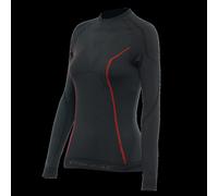 Dainese Termo Ls Funtionswäsche Camicia Maniche Lunghe Donna (Nero/Rosso) TG:M