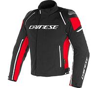 Giacca Moto Tessuto Dainese RACING 3 D-DRY® JACKET Nero Rosso
