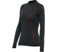Dainese Thermo LS Camicia Funzionale Donna, nero-rosso, taglia L XL per donne