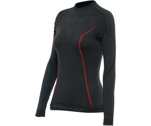 Dainese Thermo LS Camicia Funzionale Donna, nero-rosso, taglia XS S per donne