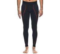 Dainese Thermo Pants, Pantaloni Termici Moto, Uomo, Nero/Rosso, L
