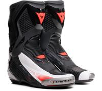 Dainese Torque 4, stivali 45 EU male Nero/Bianco/Rosso Fluo