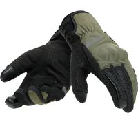 Dainese Trento D-Dry Guanti da moto, nero-verde, taglia M per maschi