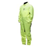 Dainese - Ultralight Rain Suit, Tuta Antipioggia Impermeabile e Antivento, Ultra Leggera, Ripiegabile, Tuta Antipioggia per Moto, Unisex, Giallo Fluo, S