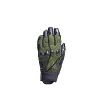 DAINESE - Unruly Ergo-Tek Gloves, Guanti Moto da Uomo, Tessuto Senza Cuciture, Rinforzi in Pelle, Protezione Nocche, Touch Screen, Antracite/Verde Acido, XL