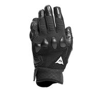DAINESE - Unruly Woman Ergo-Tek Gloves, Guanti Moto da Donna, Tessuto Senza Cuciture, Rinforzi in Pelle, Protezione Nocche, Touch Screen, Nero/Antracite, XL