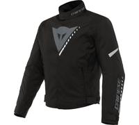 Dainese Veloce D-Dry, giacca tessile impermeabile 46 male Nero/Grigio/Bianco