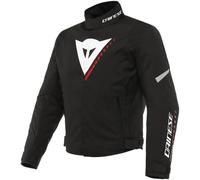 DAINESE DAINESE - Giacca Veloce D-Dry Nero / Bianco / Lava-Rosso 44