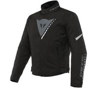Dainese Veloce D-Dry Giacca tessile moto, nero-grigio-bianco, taglia 46