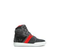 Dainese York Air Lady Shoes, Scarpe Moto Estive Leggere, Donna, Phantom/Rosso, 36