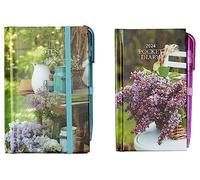 Dairy Diary Pocket Diary Set 2024: From the makers of the much-loved Dairy Diary, beautiful Pocket Diary with pen plus Notebook with pen and elastic tie.
