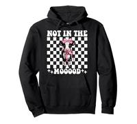 Dairy Farmer Mucca Latteria Agricoltura Ragazza Mamma Non in The Mooood! Felpa con Cappuccio