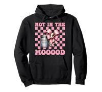 Dairy Farmer Mucca Latteria Agricoltura Ragazza Mamma Non in The Mooood! Felpa con Cappuccio