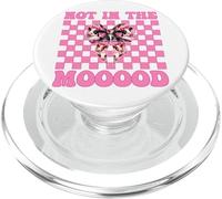 Dairy Farmer Mucca Latteria Agricoltura Ragazza Mamma Non In The Mooood! PopSockets PopGrip per MagSafe