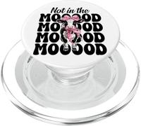 Dairy Farmer Mucca Latteria Agricoltura Ragazza Mamma Non In The Mooood! PopSockets PopGrip per MagSafe