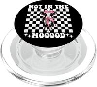 Dairy Farmer Mucca Latteria Agricoltura Ragazza Mamma Non In The Mooood! PopSockets PopGrip per MagSafe