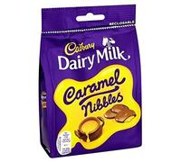 Dairy Milk Cadbury Caramel Nibbles sacchetto da 120 g (confezione da 6)
