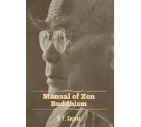 Daisetz Teitaro Suzuki Manual of Zen Buddhism (Copertina rigida)