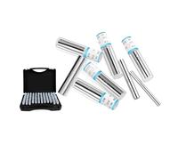 DAISHUJIE Calibri a Spina 51/91/99/101 Pezzi, Calibro a Spina Liscio Passo 0,01/0,05 mm, Set di perni for Strumento di misurazione(0.50-1.00mm 51pcs)