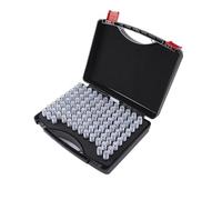 DAISHUJIE Calibri a Spina 51/91/99/101 Pezzi, Calibro di precisione con Passo 0,01/0,05 mm, Calibro di Foro for Calibro a Spina Liscia(0.10-1.00mm 91pcs)