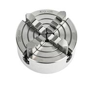 DAISHUJIE Mandrino for tornio Mandrino for tornio 125mm Mandrino Indipendente a 4 Griffe K72-125 con Installazione Posteriore a 3 Fori