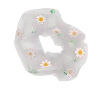 Daisies Scrunchies Elastici per Capelli Legami Corde Carino Dolce Filato a Rete Accessori Copricapo per Ragazze Signore Moda Elegante Acconciatura Fai da te Coda di Cavallo Chignon