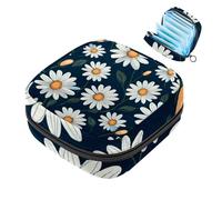 Daisy-491 - Kit per primo ciclo mestruale per ragazze, salvaslip per tampone, porta assorbenti con cerniera, organizer per tovaglioli