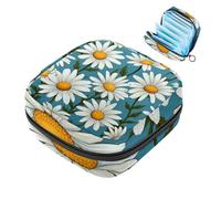 Daisy-557 - Kit per primo ciclo mestruale per ragazze, salvaslip per tampone, porta assorbenti con cerniera, organizer per tovaglioli