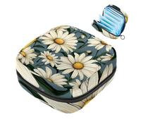 Daisy-590 - Kit per primo ciclo mestruale per ragazze, salvaslip per tampone, porta assorbenti con cerniera, organizer per tovaglioli
