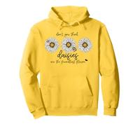 Daisy Bee Tee Le margherite sono i fiori più amichevoli dell'estate Felpa con Cappuccio