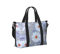 Daisy Blue - Borsa da viaggio per donne e uomini, pieghevole, portatile, per viaggi nel fine settimana