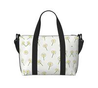Daisy - Borsone da viaggio ripetuto senza cuciture, leggero, da portare con sé, per uomini e donne, impermeabile, per la palestra, i viaggi del fine settimana