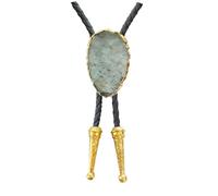 Daisy Del Sol Collana girocollo da donna in argento con nodo occidentale rosa Aqua Terra Jasper, One Size, Gemma, Acquamarina