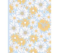 Daisy Dreams Notebook: Cute Floral Journal | 100 Lined Pages | 7.5 x 9.25 Inch Writing Notebook for School, Work, or Daily Notes