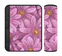 Daisy Flower Pink 2 pz cintura di sicurezza copertura più comfort guida per la maggior parte delle auto Protector para cinturón de carro