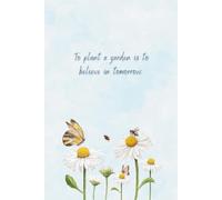 Daisy Flowers and Butterflies Journal - 6" x 9", 100 Lined Pages, Soft Cover, Perfect for Taking Notes and Reflecting
