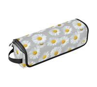 Daisy Gray Hot Hair Tools Borsa da viaggio per ferro arricciacapelli Piastra Ferro da stiro Asciugacapelli Organizzatore portatile da donna Essenziali da viaggio Tappetino resistente al calore