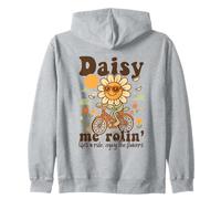 Daisy Me Rolin' Life's a Ride Vibes Bicicletta retrò Felpa con Cappuccio