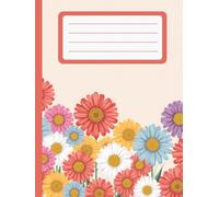 Daisy Meadow Composition Notebook Lined 200 Pages: Large Academic Journal for Structured Lecture Notes, Research Planning, and Professional Documentation