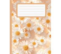 Daisy Meadow Plain Composition Notebook 200 Pages: Large Academic Journal for Creative Mind-Mapping, Complex Diagramming, and Visual Project Planning