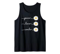 Daisy Plant Peace Love Smile Common Daisy Flower Canotta