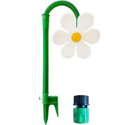 Daisy Sprinkler, 360°Rotating Dancing Flower Water Sprinkler, Kids & Outdoor Play, Ideal for Summer Parties & Playdates (White*1 pcs)