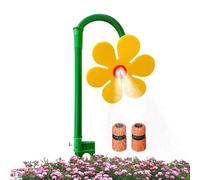 Daisy Sprinkler, 360° Rotating Water Toy, Flower Yard Irrigation Tool, Colorful Outdoor Play Accessory, Sturdy Material, Easy Hose Connection, Fun Summer Game, Kids, Dogs, (ABS)