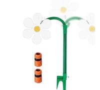Daisy Sprinkler - ABS Garden Toy | With Water Flow | Flower-Shaped Water Dispenser For Kids, Colorful Design, Easy Connection, Cooling For Hot Days In The Gardenn