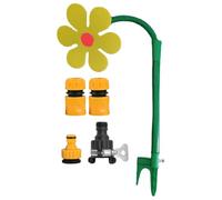 Daisy Sprinkler, Funny Garden Water Spout, 360-Degree Rotating Yard Irrigation System, Sturdy High-Pressure Spray for Watering Playing Farm Irrigation Patio Backyard Kids Fun Outdoor